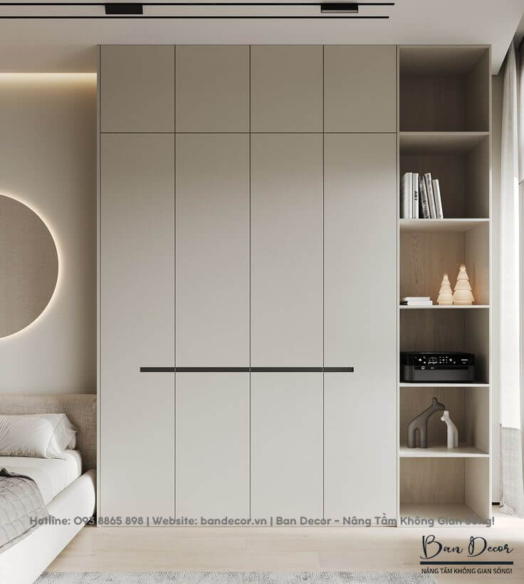 Tủ quần áo gỗ công nghiệp