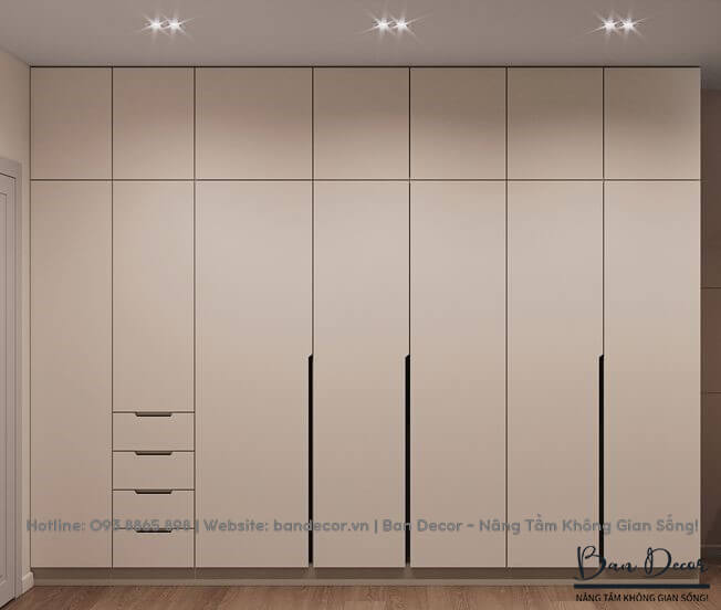 Tủ quần áo gỗ công nghiệp