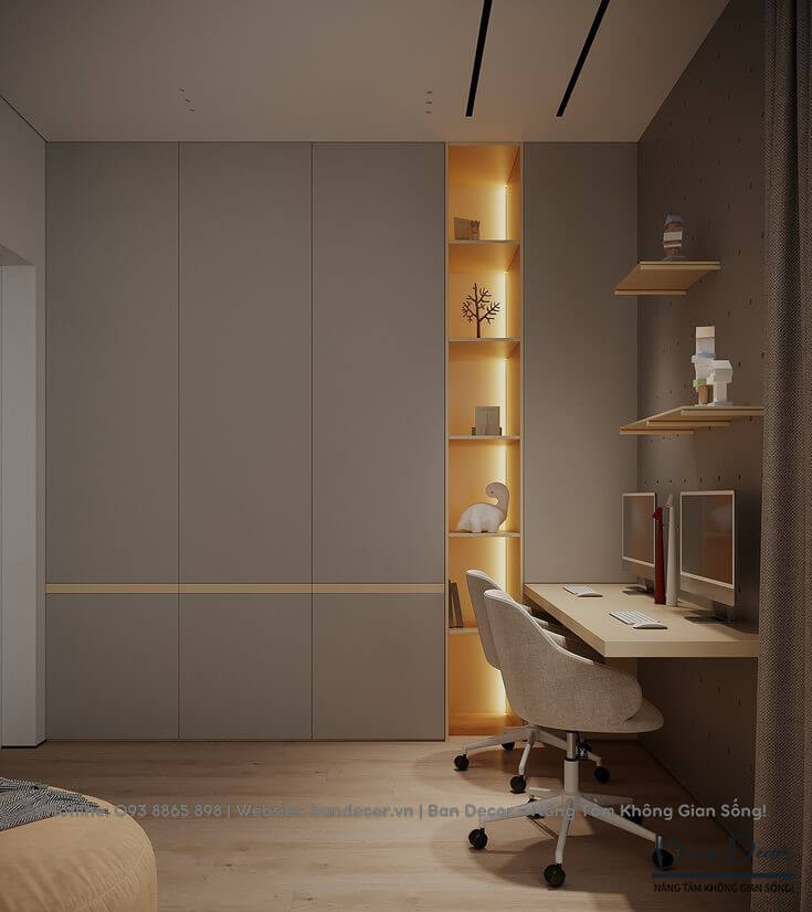 Tủ quần áo gỗ công nghiệp