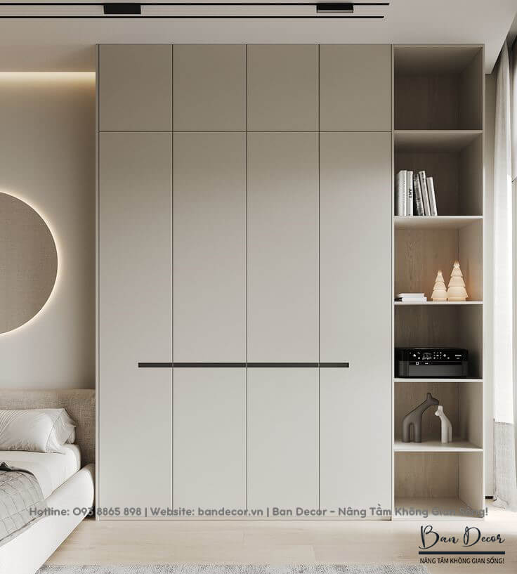 Tủ quần áo gỗ công nghiệp