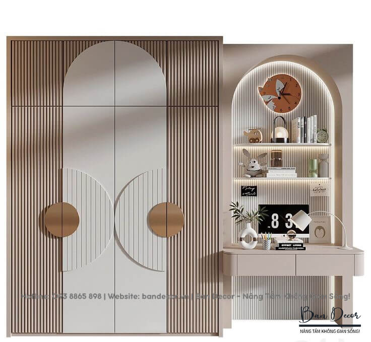 Tủ quần áo gỗ công nghiệp