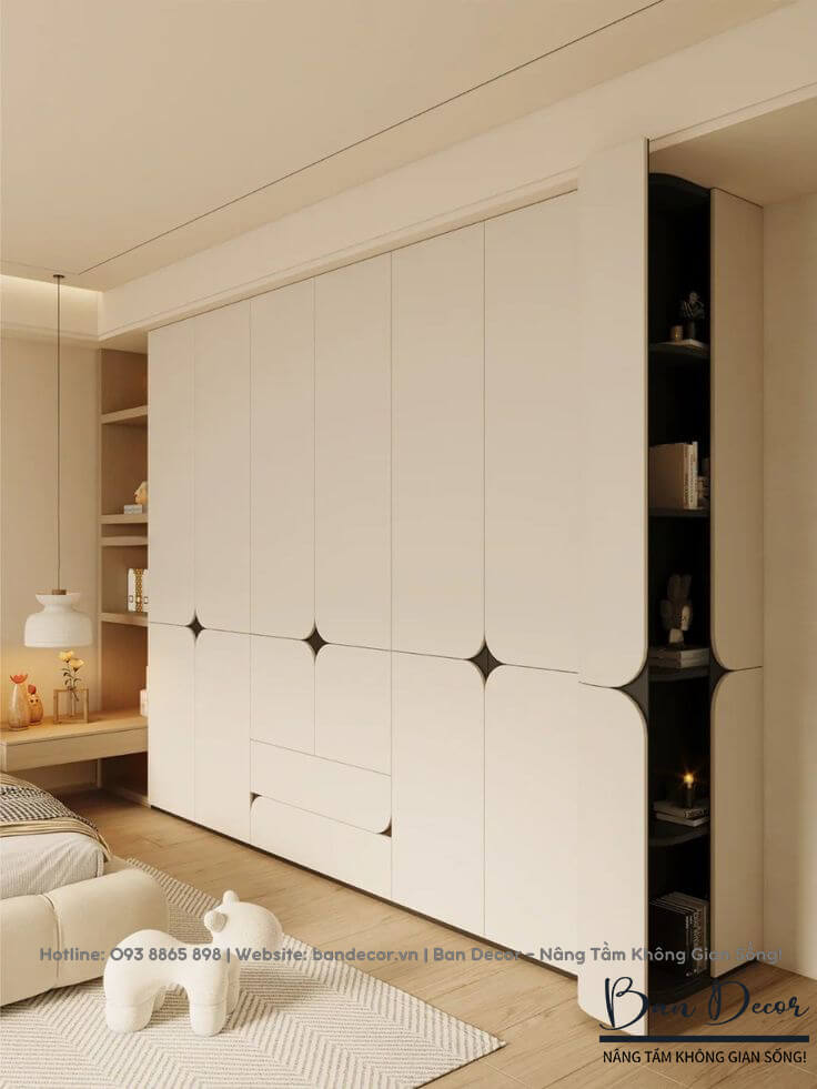 Tủ quần áo gỗ công nghiệp