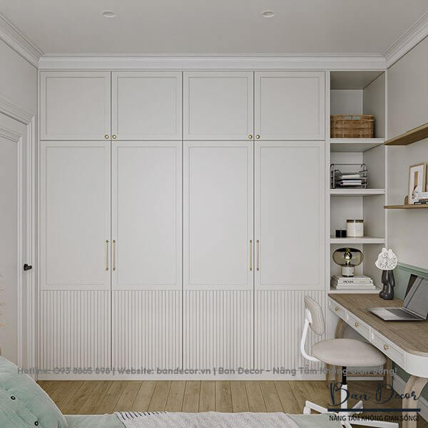 Tủ quần áo gỗ công nghiệp