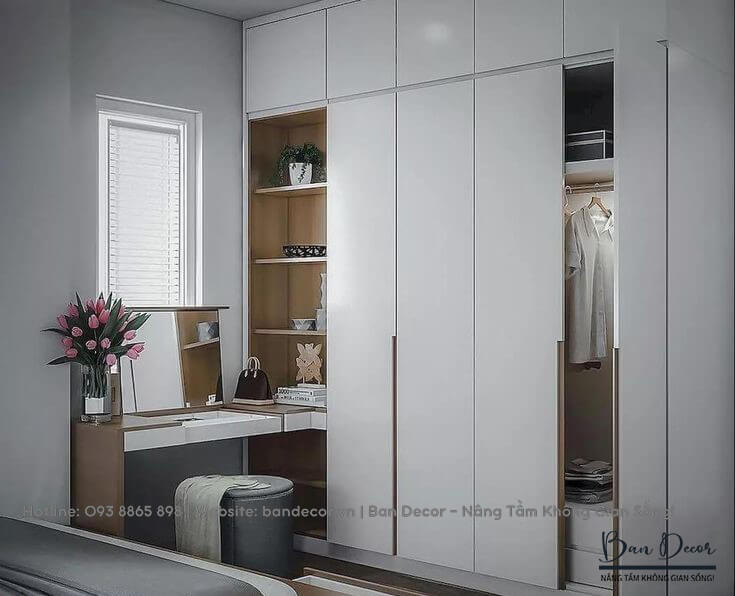 Tủ quần áo gỗ công nghiệp