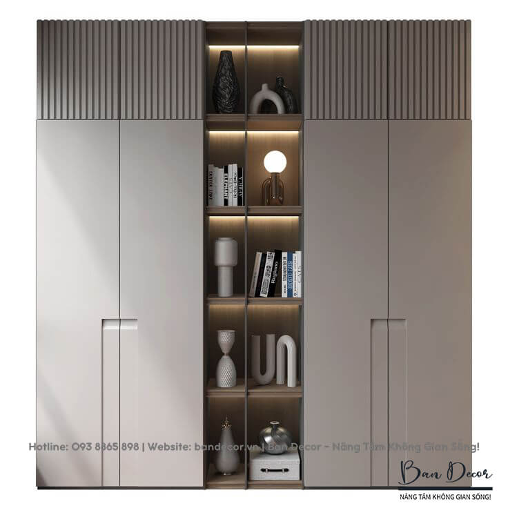 Tủ quần áo gỗ công nghiệp