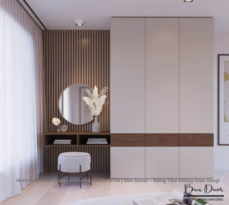 Tủ quần áo gỗ công nghiệp