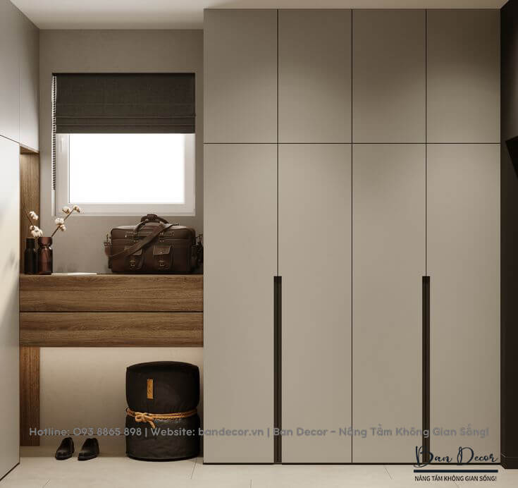 Tủ quần áo gỗ công nghiệp