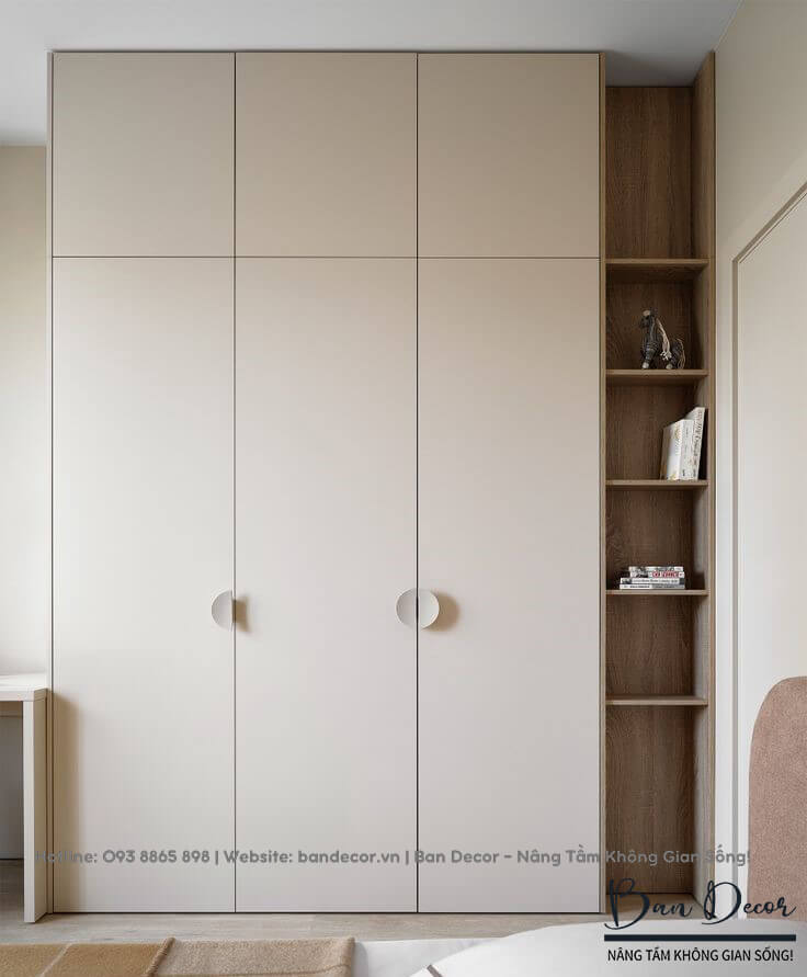 Tủ quần áo gỗ công nghiệp