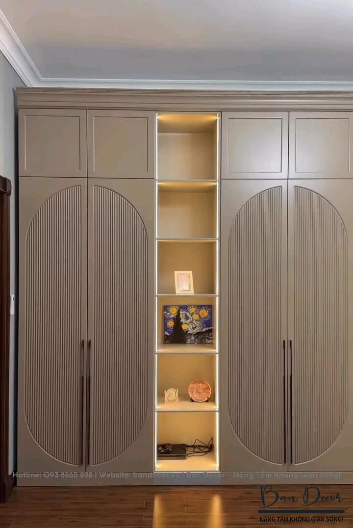 Tủ quần áo gỗ công nghiệp