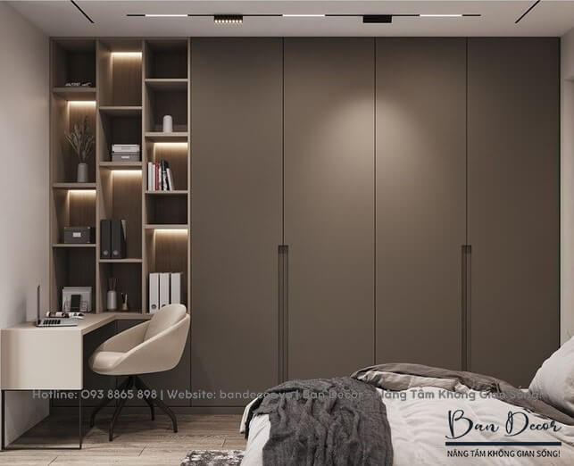 Tủ quần áo gỗ công nghiệp