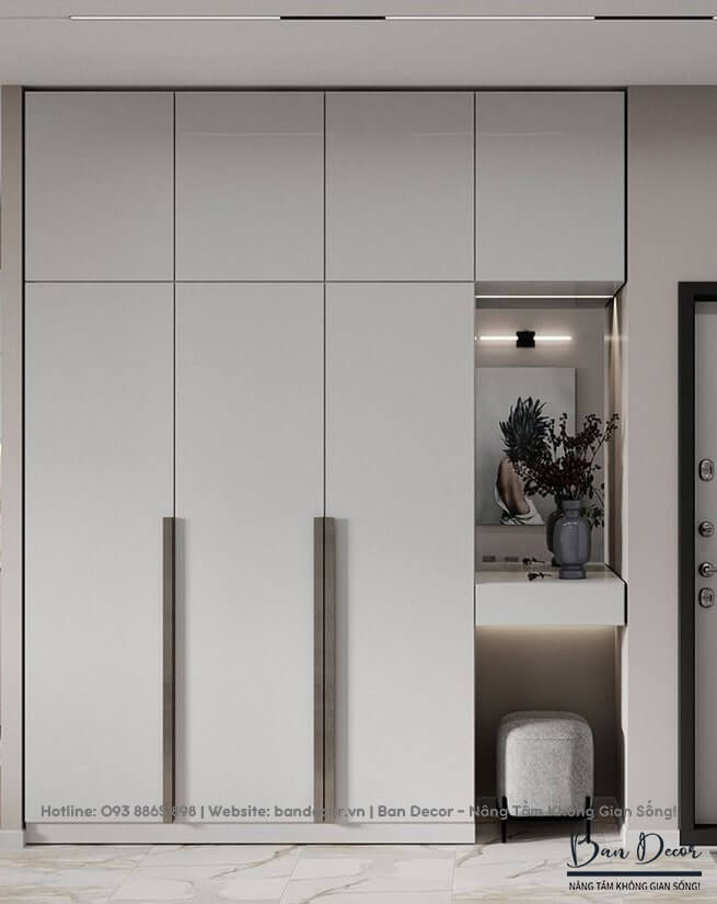 Tủ quần áo gỗ công nghiệp