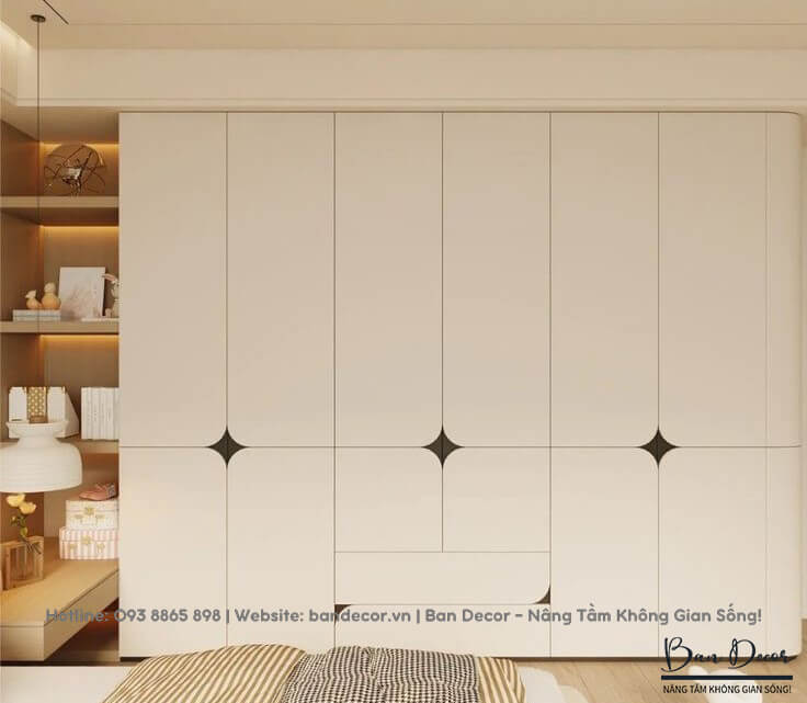 Tủ quần áo gỗ công nghiệp