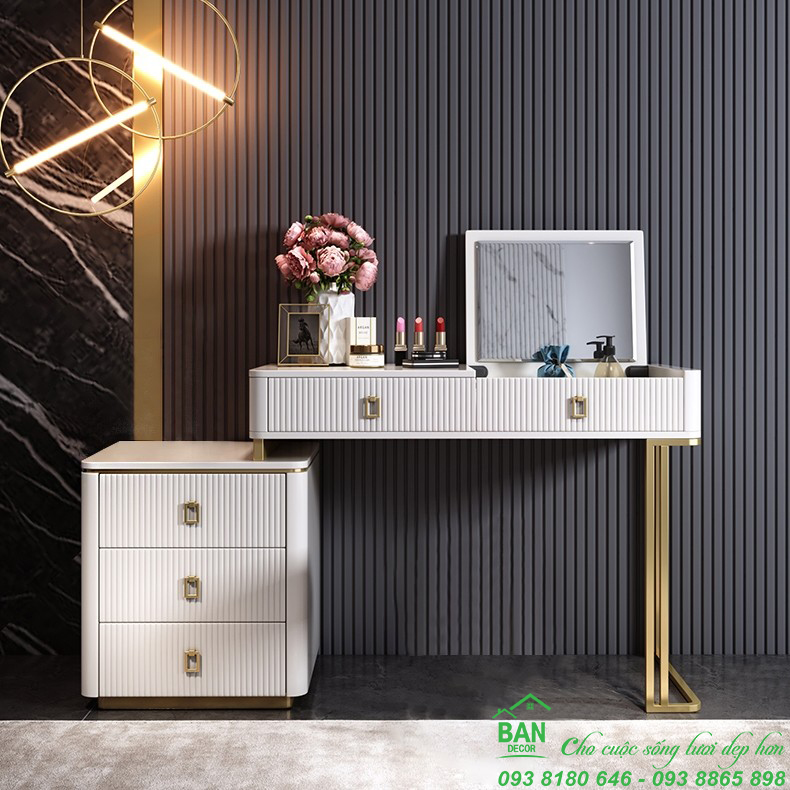 Bàn phấn trang điểm gỗ Bàn phấn trang điểm gỗ