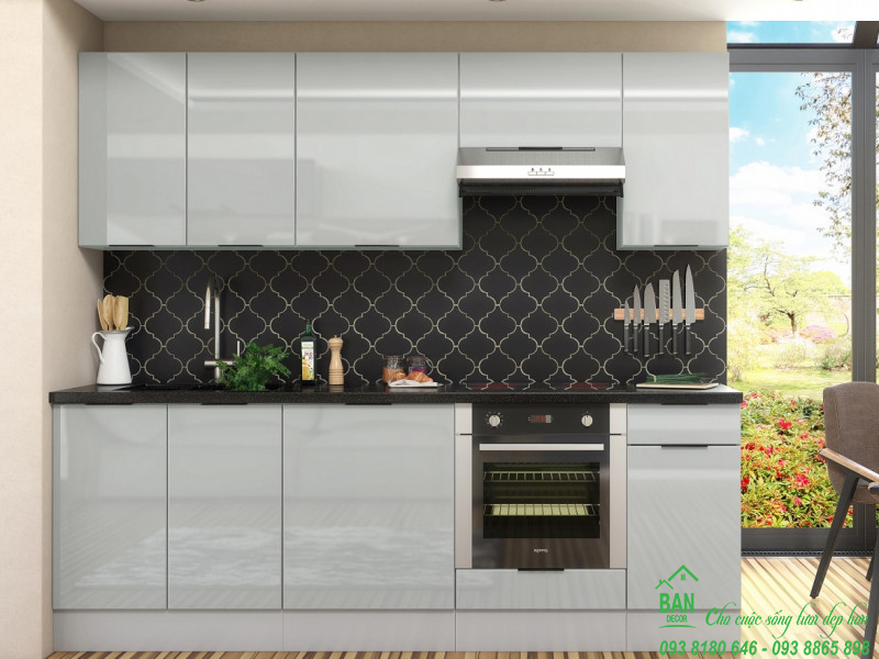 Tủ bếp acrylic Tủ bếp acrylic