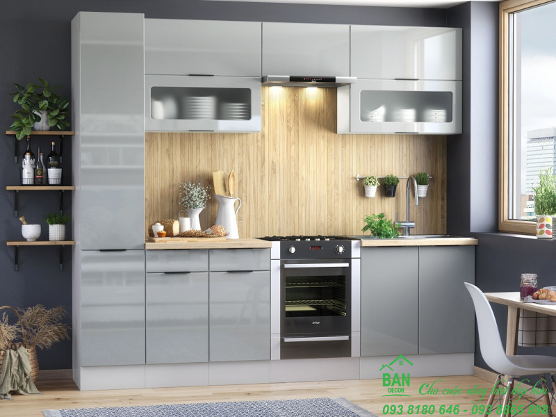 Tủ bếp acrylic Tủ bếp acrylic