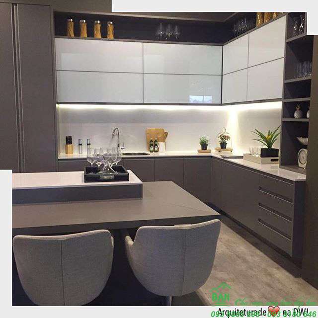 Tủ bếp acrylic Tủ bếp acrylic