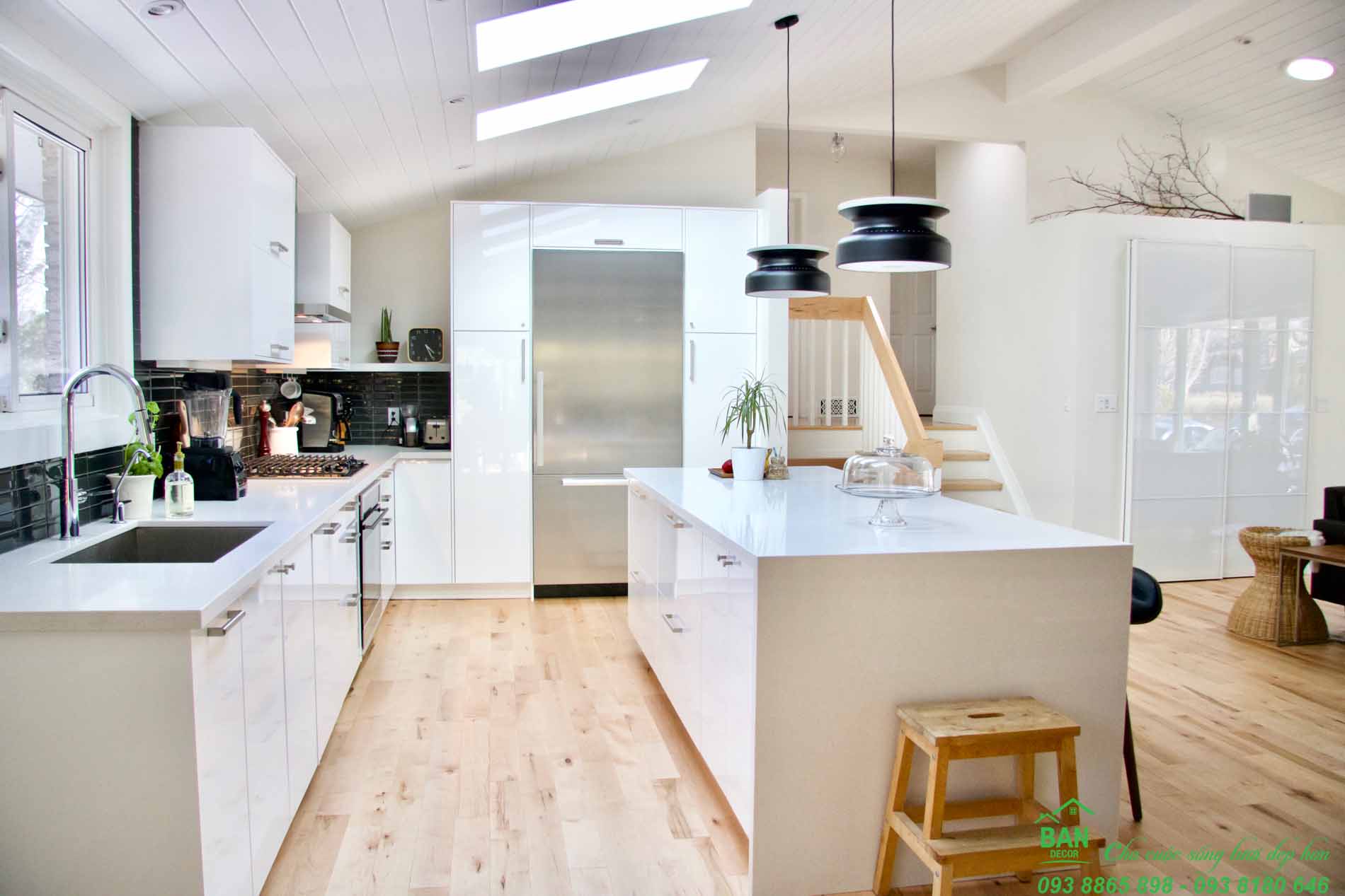 Tủ bếp acrylic Tủ bếp acrylic