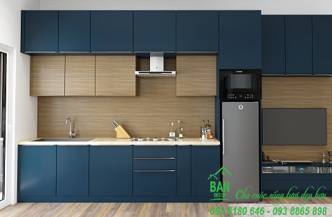 Tủ bếp Acrylic Tủ bếp Acrylic