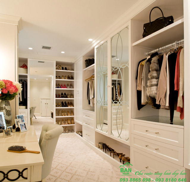 Mẫu tủ quần áo âm tường Mẫu tủ quần áo âm tường