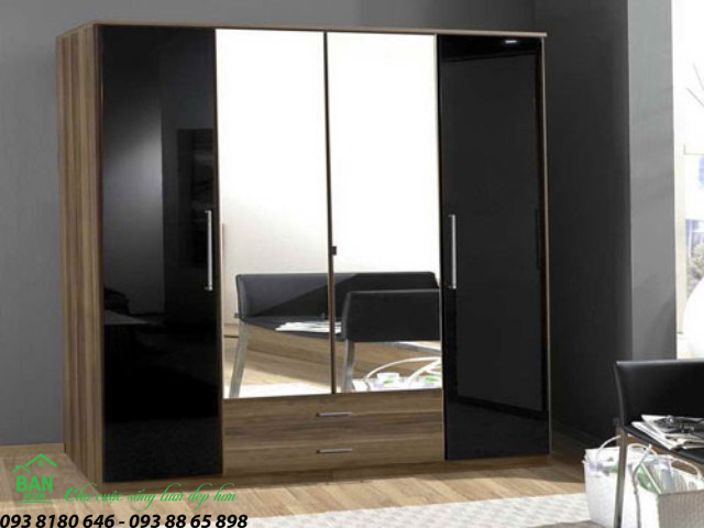 Tủ quần áo gỗ công nghiệp giá rẻ Tủ quần áo gỗ công nghiệp giá rẻ