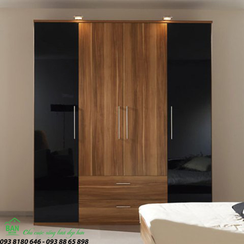 Tủ quần áo gỗ công nghiệp giá rẻ Tủ quần áo gỗ công nghiệp giá rẻ