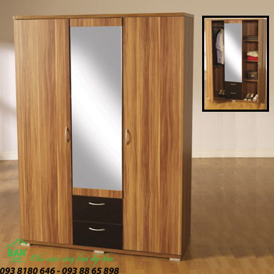 Tủ quần áo gỗ công nghiệp giá rẻ Tủ quần áo gỗ công nghiệp giá rẻ
