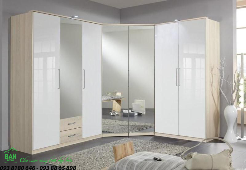 Tủ quần áo gỗ công nghiệp giá rẻ Tủ quần áo gỗ công nghiệp giá rẻ