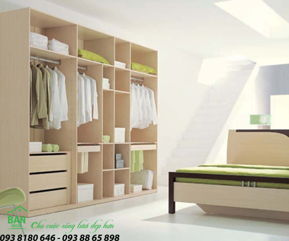 Tủ quần áo gỗ công nghiệp giá rẻ Tủ quần áo gỗ công nghiệp giá rẻ