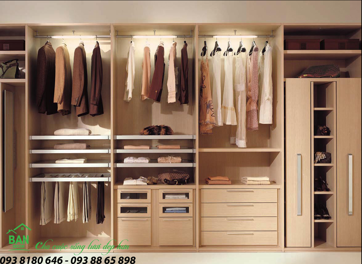 Tủ quần áo gỗ công nghiệp giá rẻ Tủ quần áo gỗ công nghiệp giá rẻ