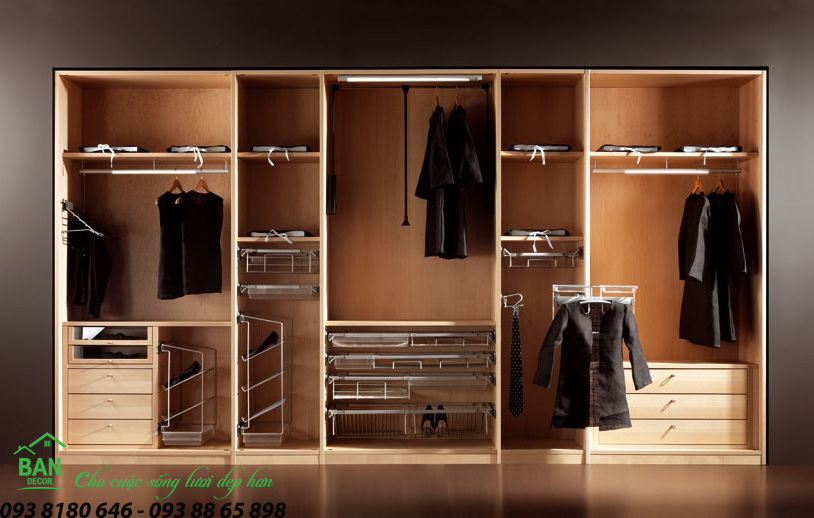 Tủ quần áo gỗ công nghiệp giá rẻ Tủ quần áo gỗ công nghiệp giá rẻ