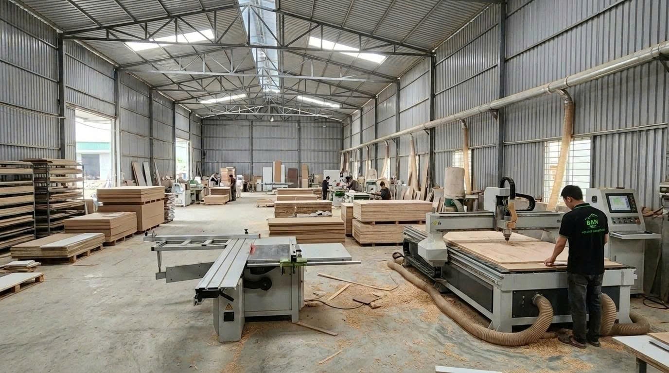 Xưởng sản xuất Ban Decor 01