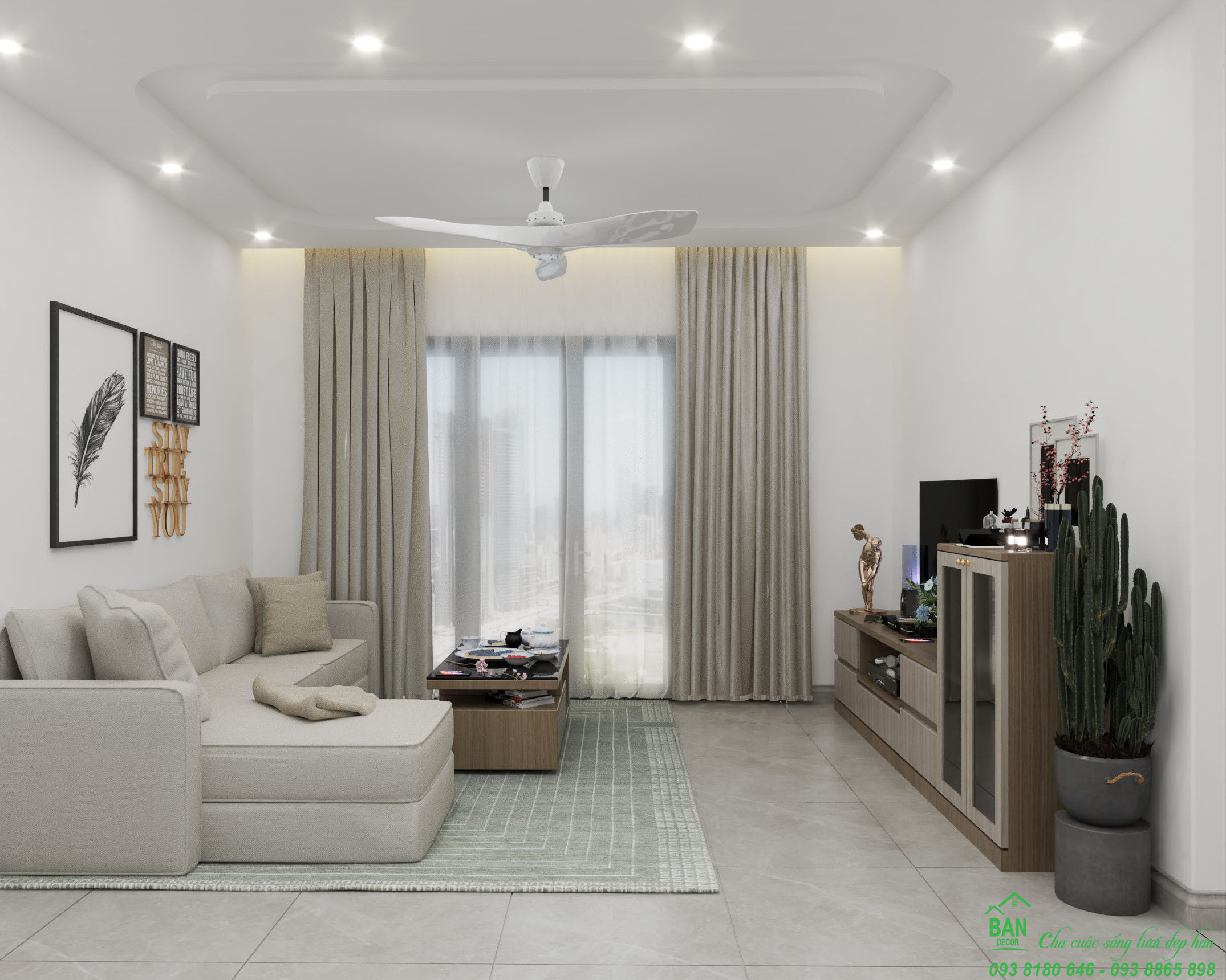 Thiết kế và thi công nội thất chung cư