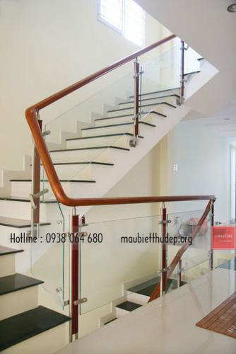 Biêt thự đẹp An Giang- cầu thang mau-nha-biet-thu-dep-cau-thang