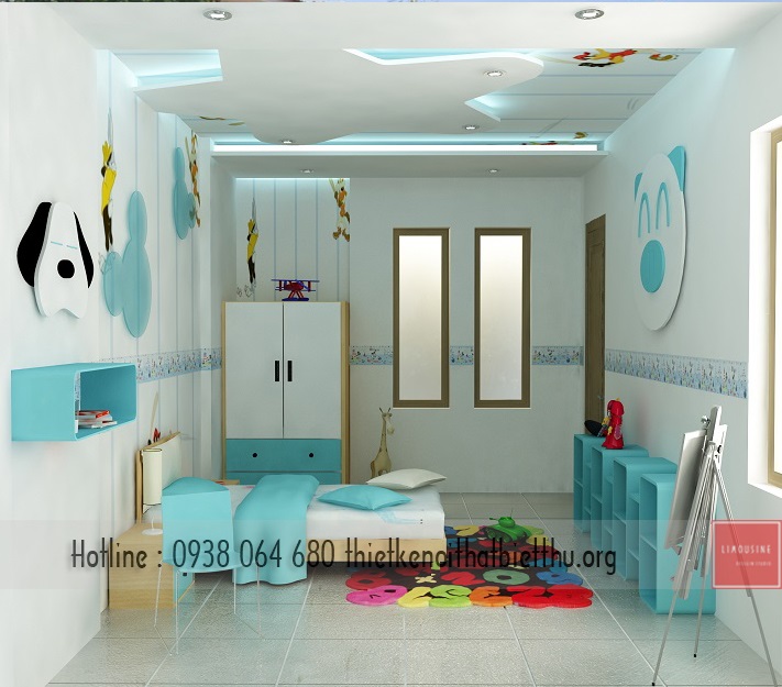 biệt thự đẹp-phòng bé trai biet-thu-dep-13