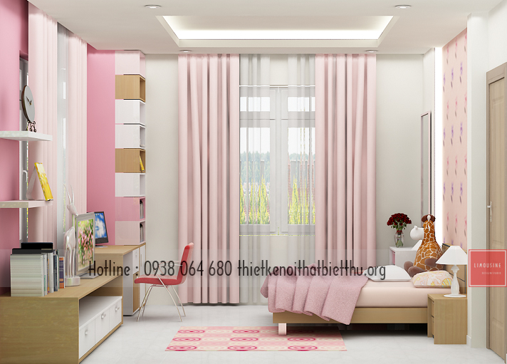 biệt thự đẹp-phòng bé gái biet-thu-dep-16