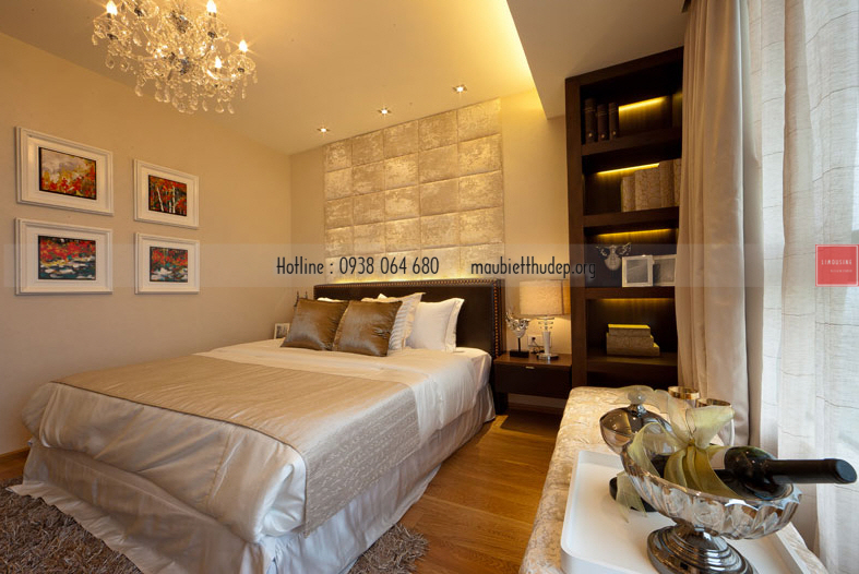 Thiết kế nội thất căn hộ chung cư cao cấp Phú Mỹ - Quận 7 với màu trắng trên nền gỗ vàng Thiết kế nội thất căn hộ chung cư cao cấp Phú Mỹ - Quận 7 với màu trắng trên nền gỗ vàng