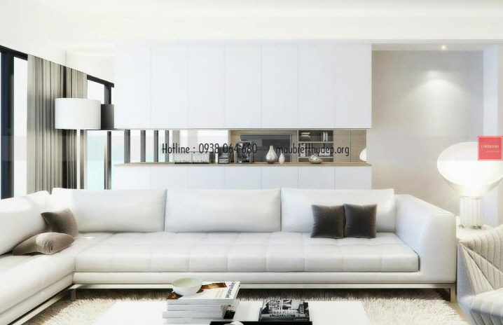 Thiết kế nội thất căn hộ chung cư cao cấp Phú Mỹ với tông màu trắng Thiết kế nội thất căn hộ chung cư cao cấp Phú Mỹ với tông màu trắng