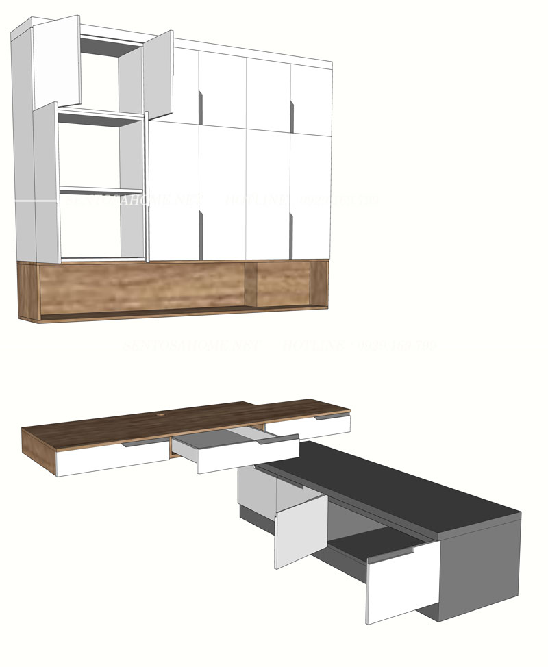 Phòng Ngủ Master - Thiết kế thi công nội thất cải tạo nhà phố quận Tân Bình