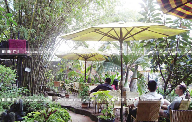 Càng đến với Thủy Trúc khách càng khám phá được sự tinh tế của thiết kế nội thất quán cafe sân vườn này Càng đến với Thủy Trúc khách càng khám phá được sự tinh tế của thiết kế nội thất quán cafe sân vườn này