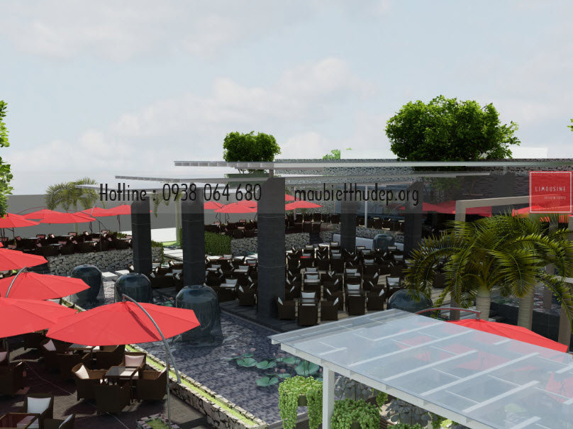 Hoa sen được trồng giữa hồ kết hợp với các lu chứa nước phun ra. Hoa sen được trồng giữa hồ kết hợp với các lu chứa nước phun ra.