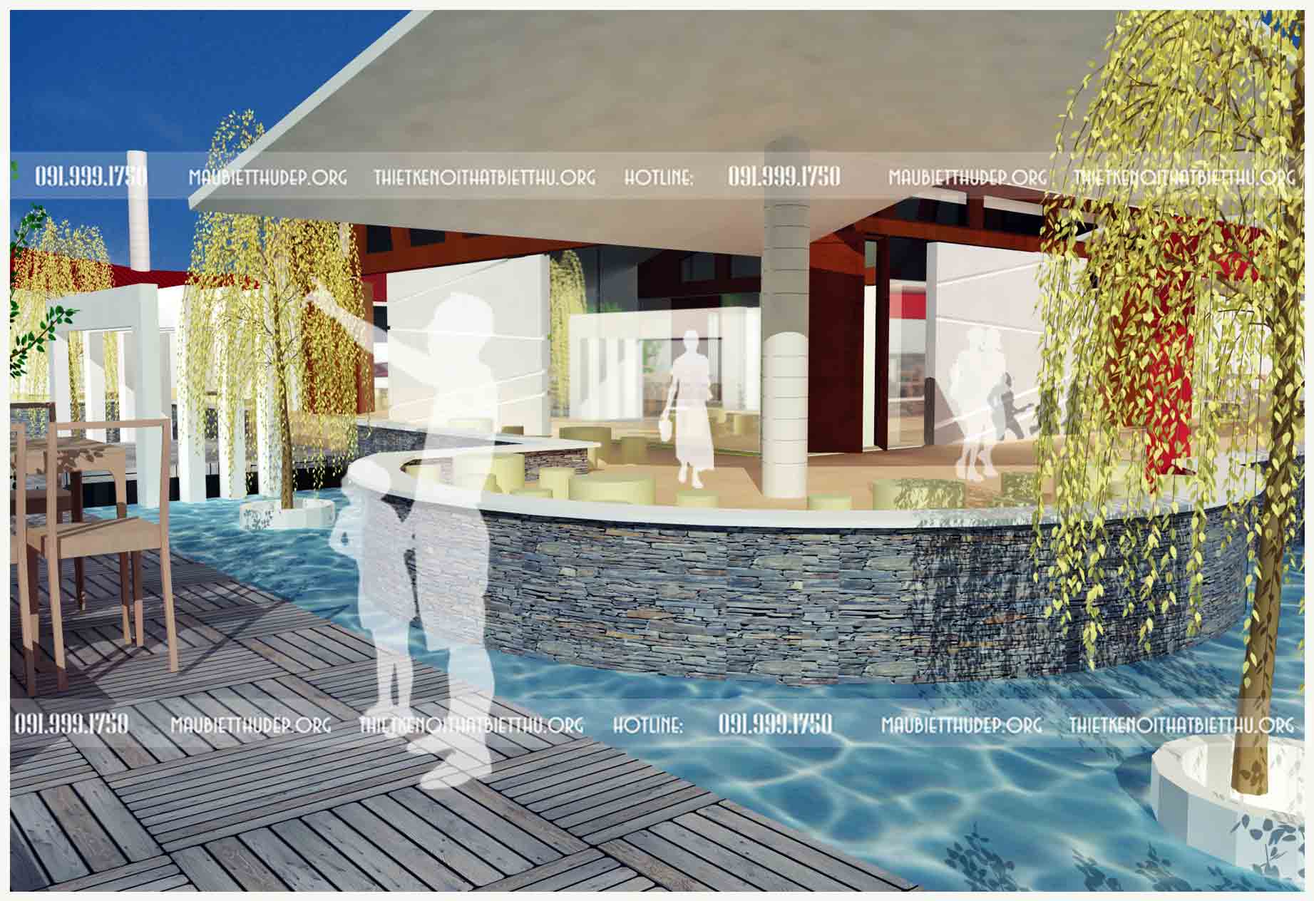 Quán cà phê sân vườn đẹp sang trọng phải được thiết kế nội thất gọn gàng, hợp lý, không cầu kì Quán cà phê sân vườn đẹp sang trọng phải được thiết kế nội thất gọn gàng, hợp lý, không cầu kì