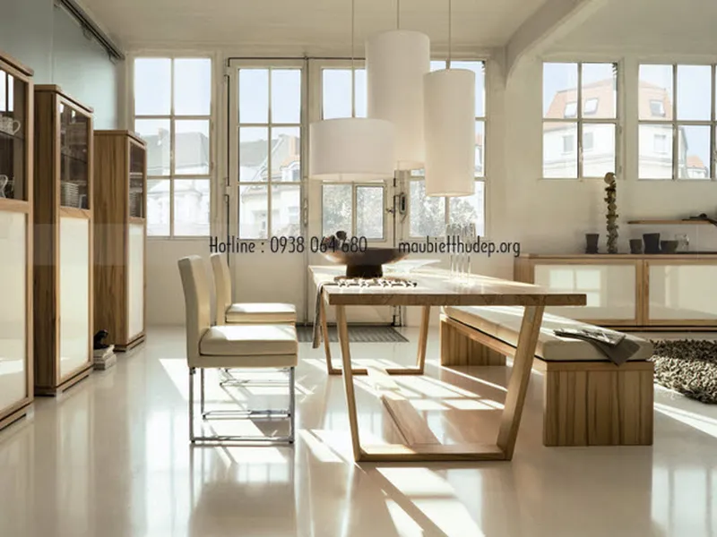 Biệt thự đẹp - Nội thất phòng ăn  13