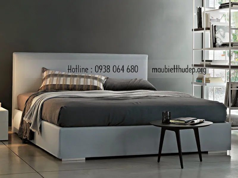 Biệt thự đẹp -nội thất phòng ngủ - giường hiện đại 10