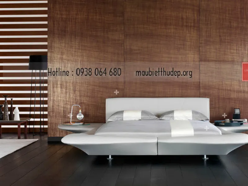Biệt thự đẹp -nội thất phòng ngủ - giường hiện đại 14