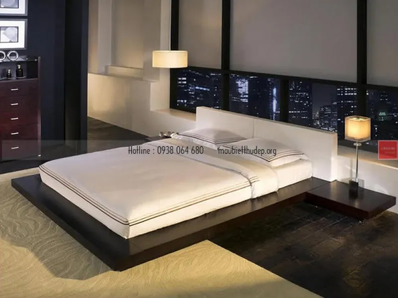 Biệt thự đẹp -nội thất phòng ngủ - giường hiện đại 46