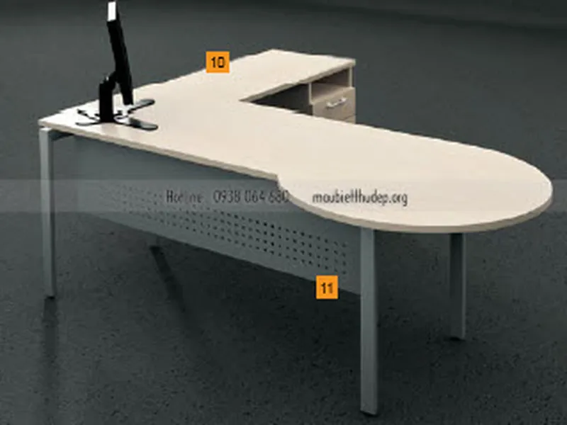 Biệt thự đẹp - Nội thất văn phòng - bàn sếp 07