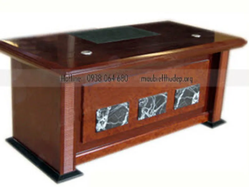 Biệt thự đẹp - Nội thất văn phòng - bàn sếp 08