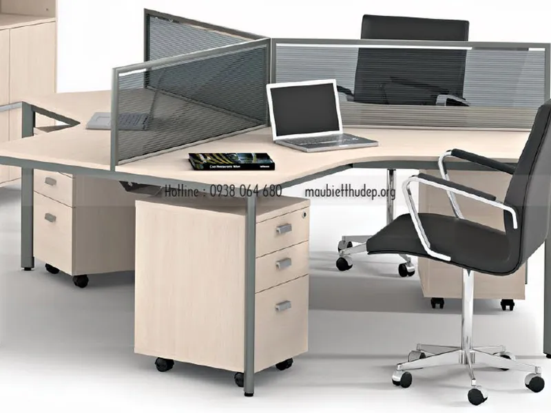Biệt thự đẹp - Nội thất văn phòng - workstation 04