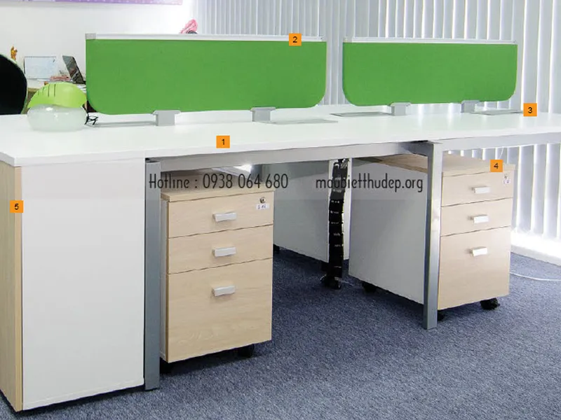 Biệt thự đẹp - Nội thất văn phòng - workstation 05