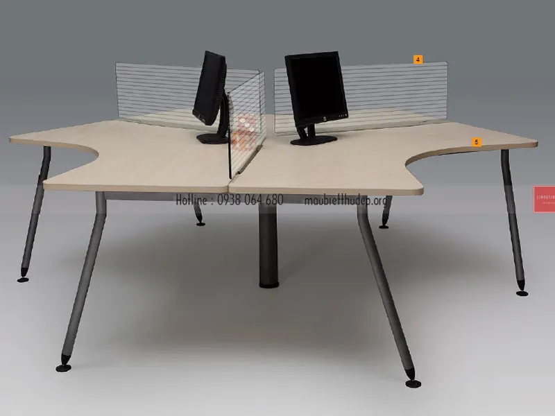 Biệt thự đẹp - Nội thất văn phòng - workstation 06